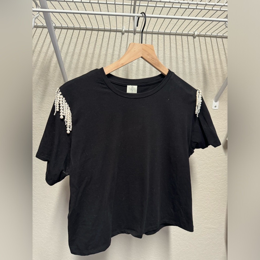 Black Dress Tee